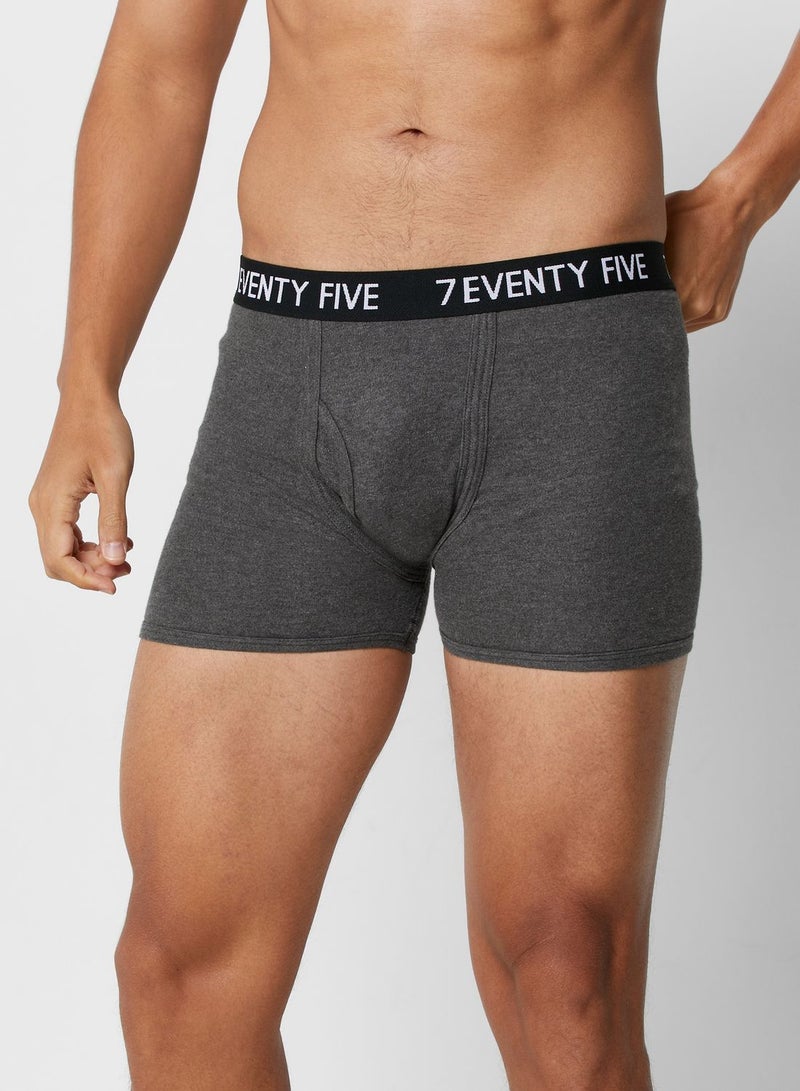 3 Pack  Waist Band Trunks with Antibacterial Finis