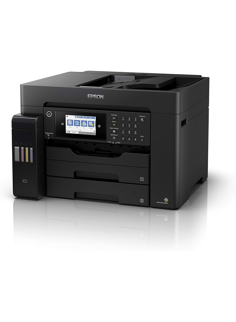 EcoTank L15160 A3+ 4-in-1 Print, Scan, Copy, Fax Wireless Inktank Business Printer Black