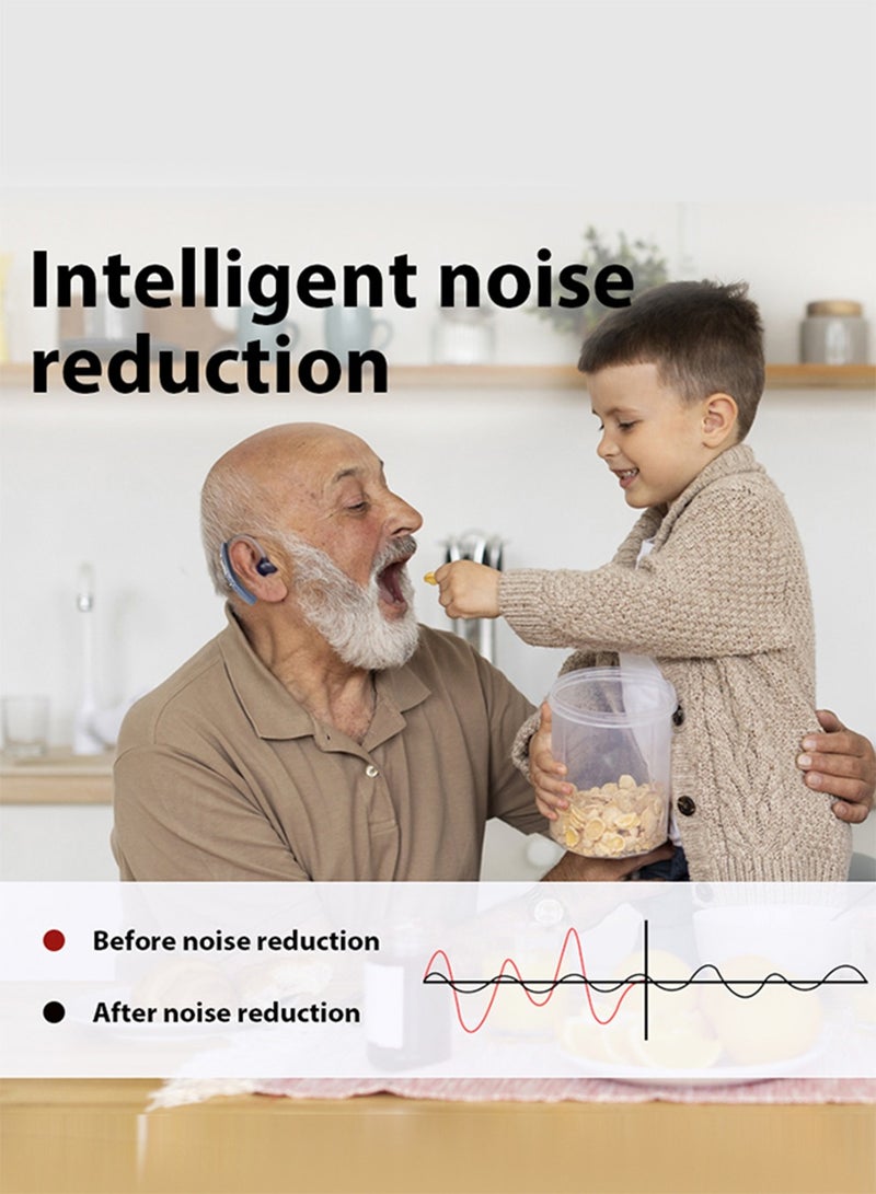 Miniature portable intelligent VHP-220 ultra-long endurance hearing aid