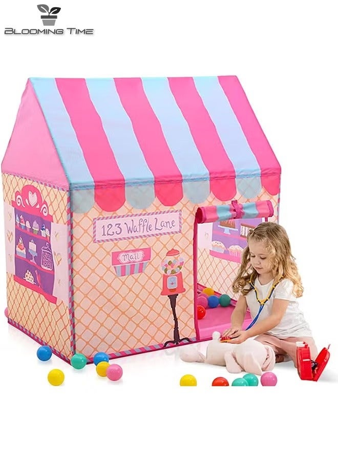 Mini Dessert Princess House kids Game Tent House 110x100x70cm