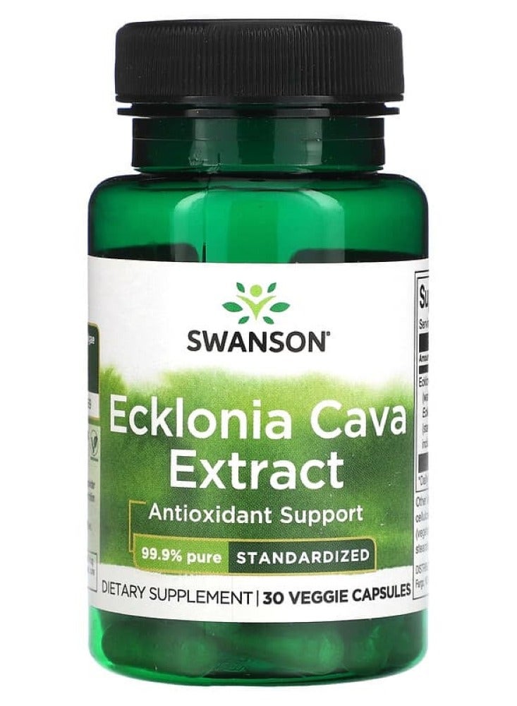 Ecklonia Cava Extract - Standardized 30 Veg Caps