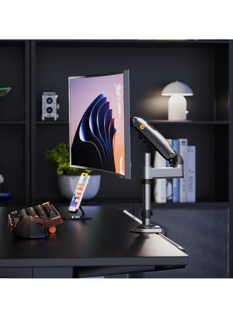 NB H100 Monitor Desk Mount Stand Full Motion Swivel Monitor Arm Gas Spring for 17''- 30'' Computer Monitor from 2kg to 9kg