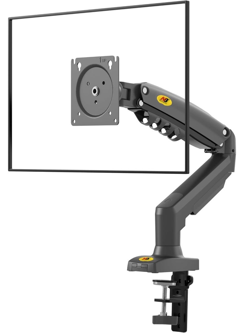 NB F80 Monitor Desk Mount Stand Full Motion Swivel Monitor Arm Gas Spring for 17''- 30'' Computer Monitor from 2kg to 9kg