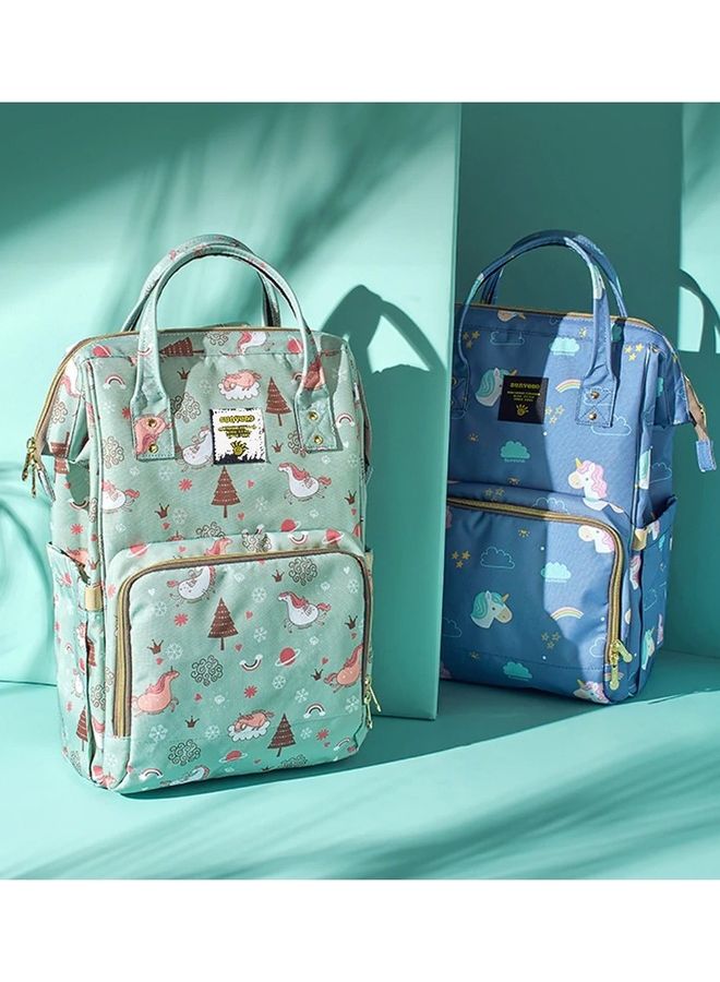 Unicorn Diaper Bag With Stroller Hooks