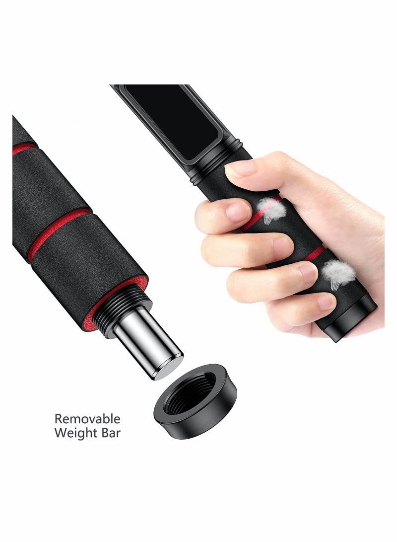 Jump Rope Adjustable Multifun Speed Skipping with Calorie Counter Cordless Digital and Alarm Reminder for Fitness Exercise Workout Boxing MMA Gym Lose Fat