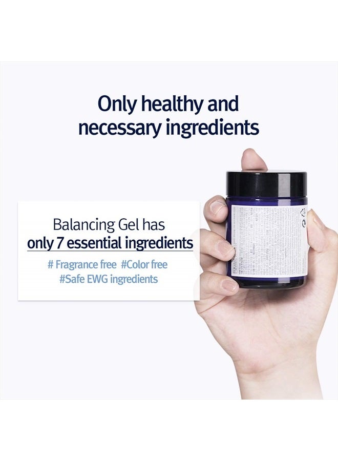 Balancing Gel Daily Face Moisturizer For Women Facial Skin Care Products For Dry And Combination Skin - 3.3 Fl.Oz