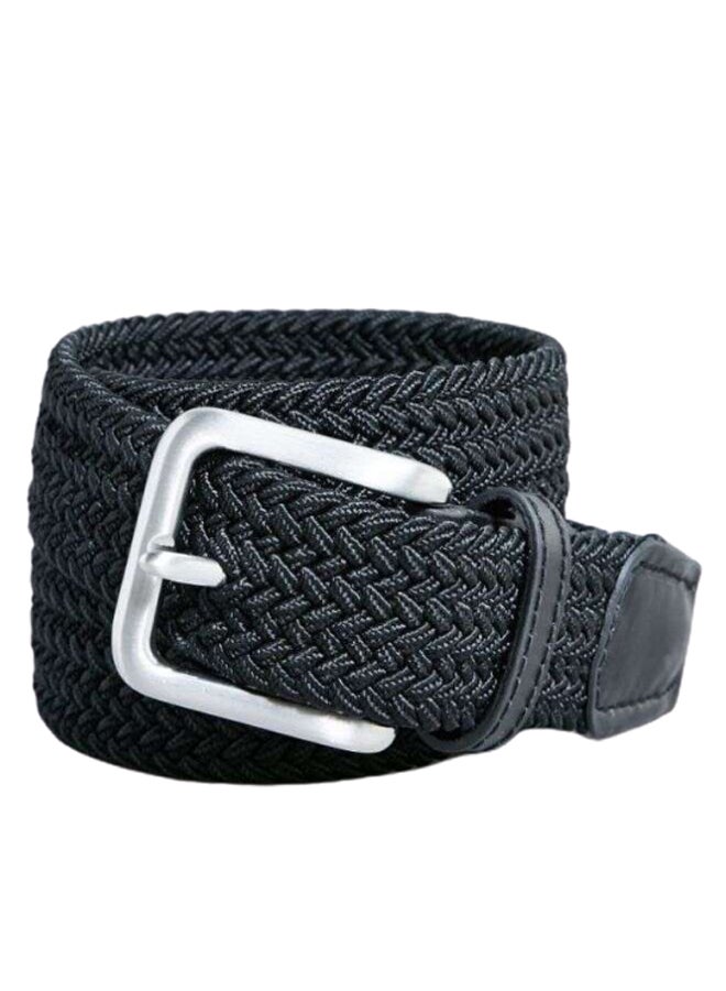 Spring Woven Belt Black