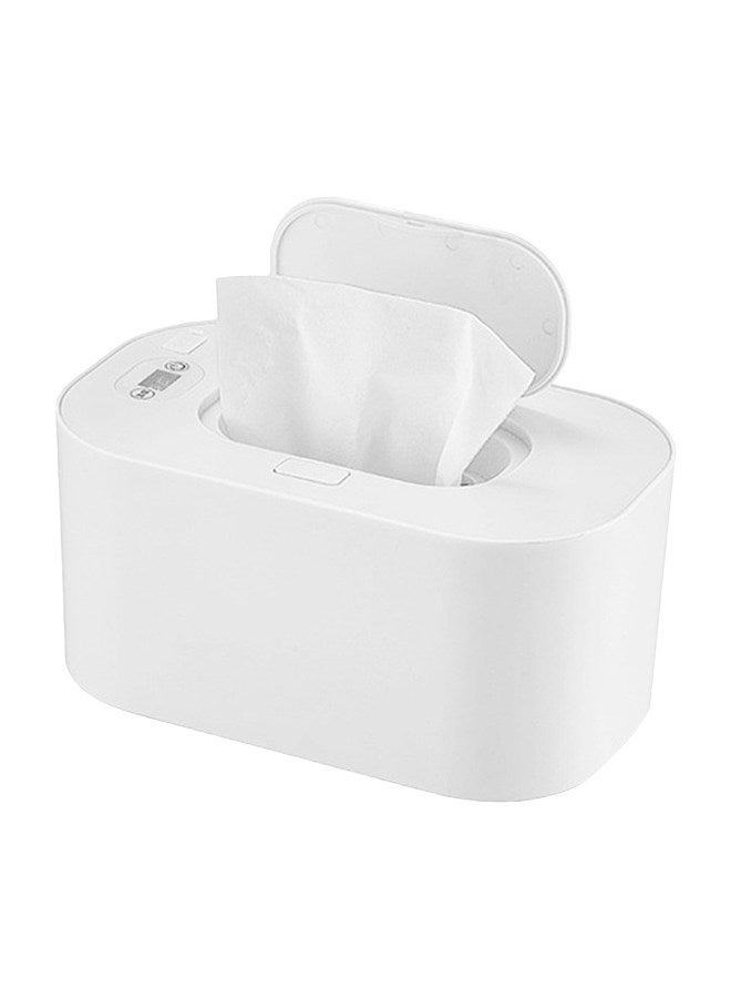 USB Baby Wet Wipe Warmer 3 Temperature Modes Diaper Wipe Warmer 10W Constant Temperature Large Capacity Portable Baby Wet Wipe Warmer Dispenser