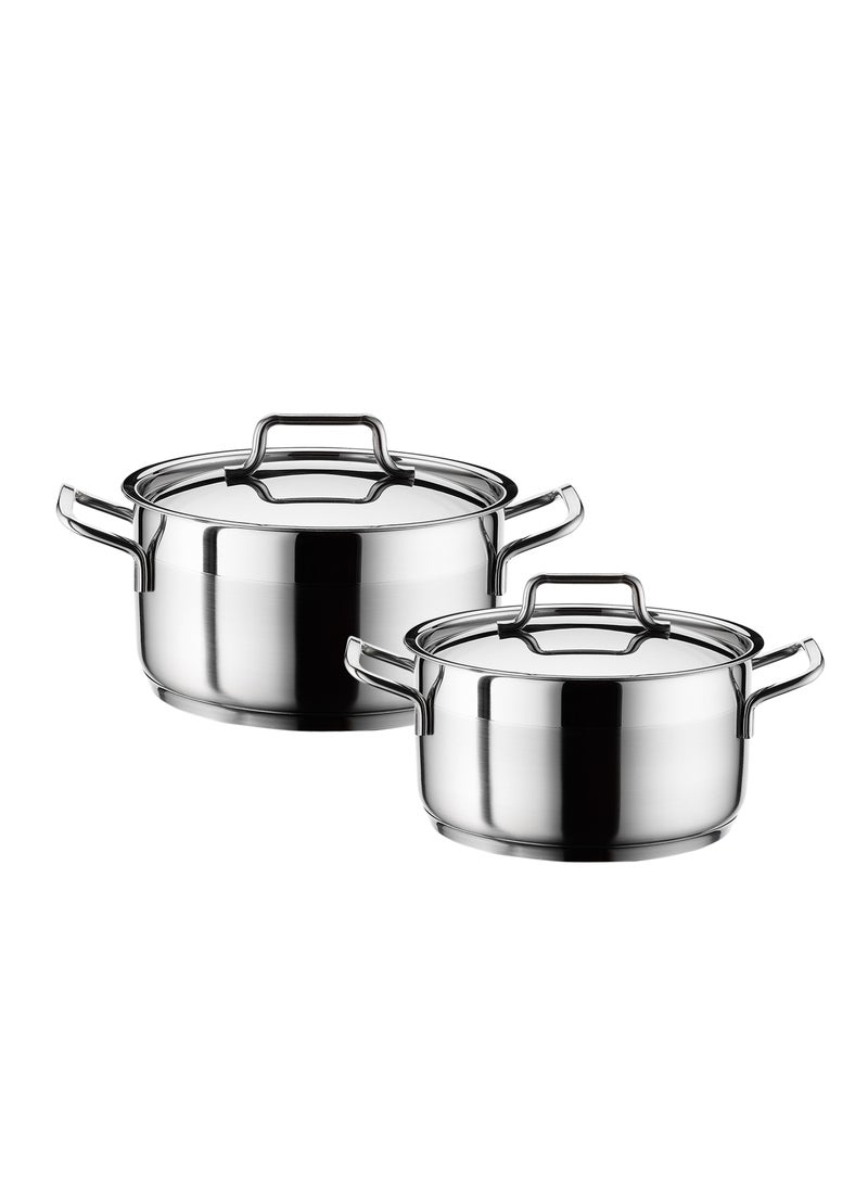 Anett Stainless Steel 9-Piece Cookware Set