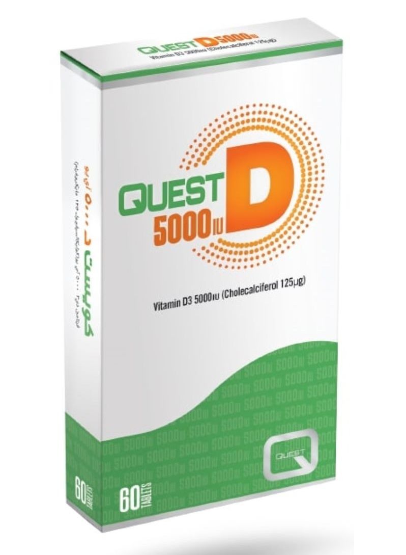 Quest D 5000iu 60 tablets