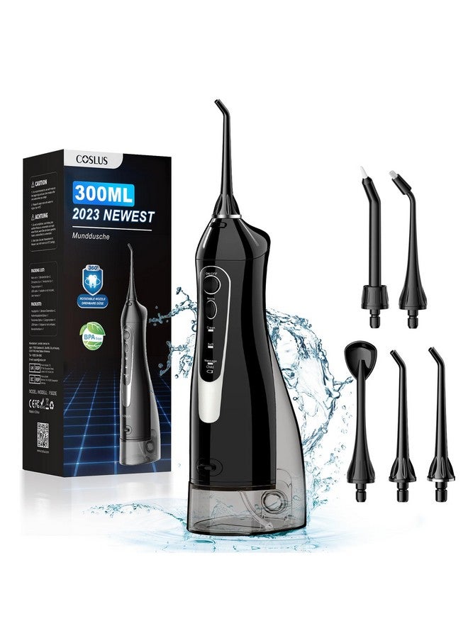 Water Flosser Dental Teeth Pick: Upgrade Child Mode Portable Cordless Oral Irrigator 300Ml Rechargeable Travel Irrigation Cleaner Ipx7 Waterproof Electric Flossing Machine For Teeth Cleaning F5020E