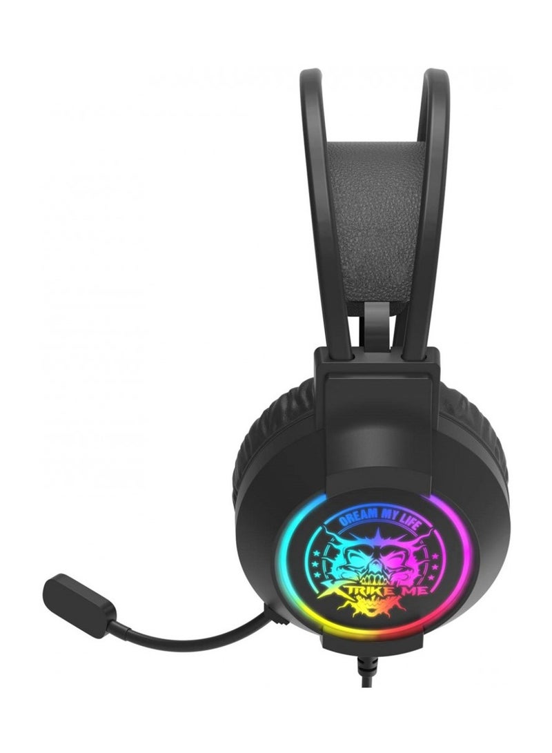 Xtrike Me GH-416 Surround Sound Gaming Headset With USB Connector And RGB Light