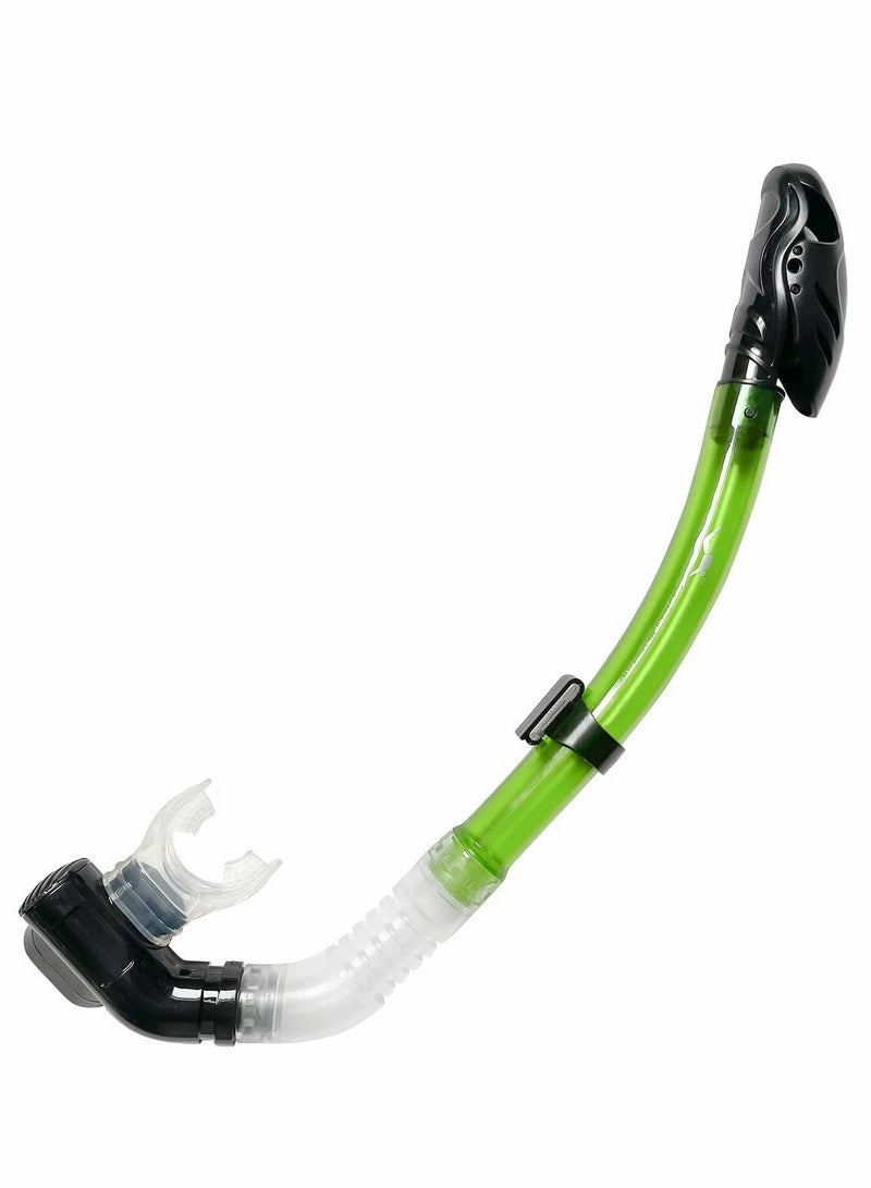 Snorkel Adults Silicone Diving Snorkel Tube, Snorkeling Gear, Dry Snorkel, Scuba Diving Equipment Freediving, Under Water Snorkel Men Women