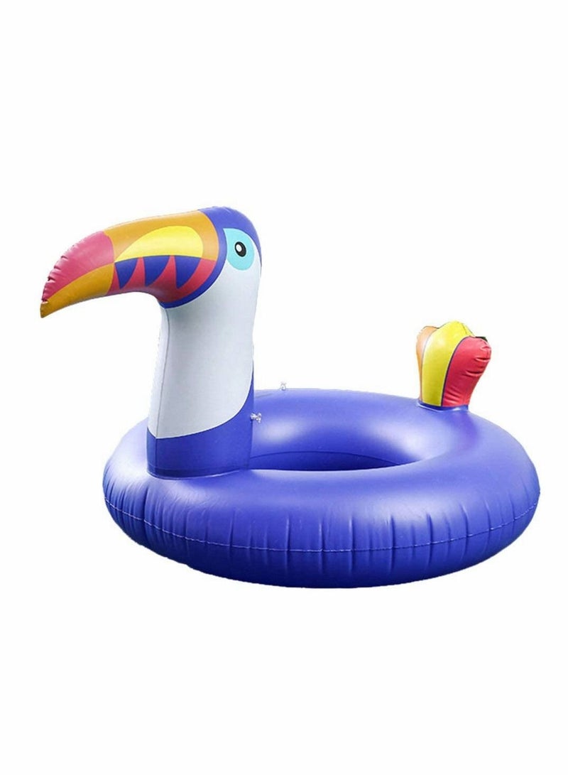 Inflatable Swim Ring Bird Pool Rings Animal Floats Thickened Swimming Ring Water Supply Tool for Summer Beach Kids Adults