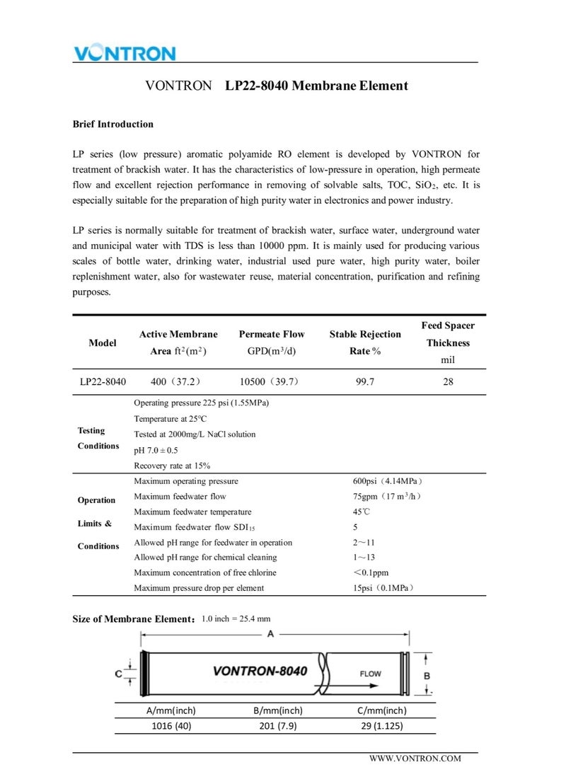 Vontron LP22-8040