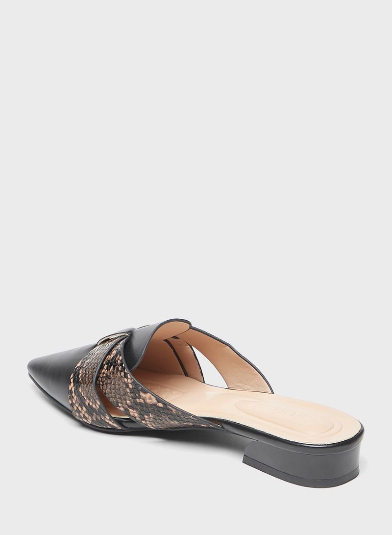 Pointed Toe Slip Ons
