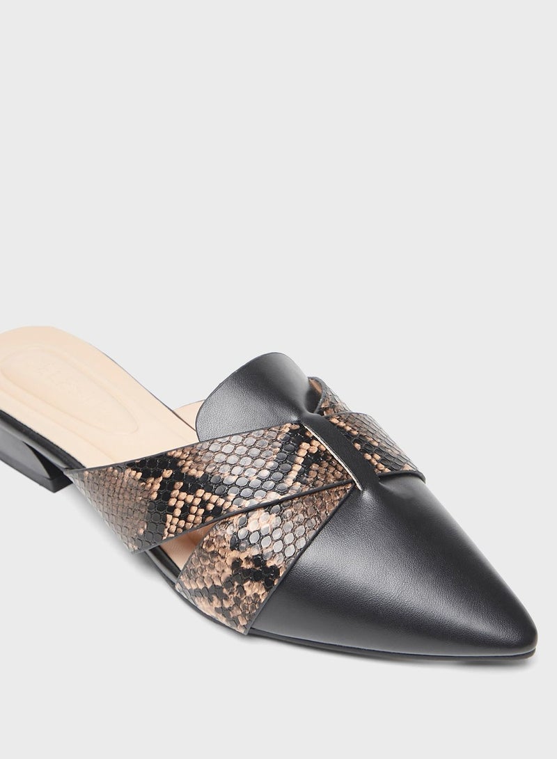 Pointed Toe Slip Ons