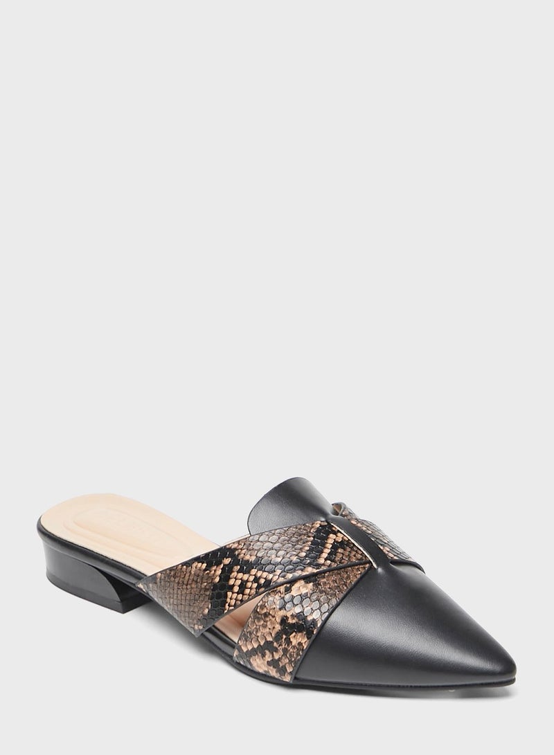 Pointed Toe Slip Ons