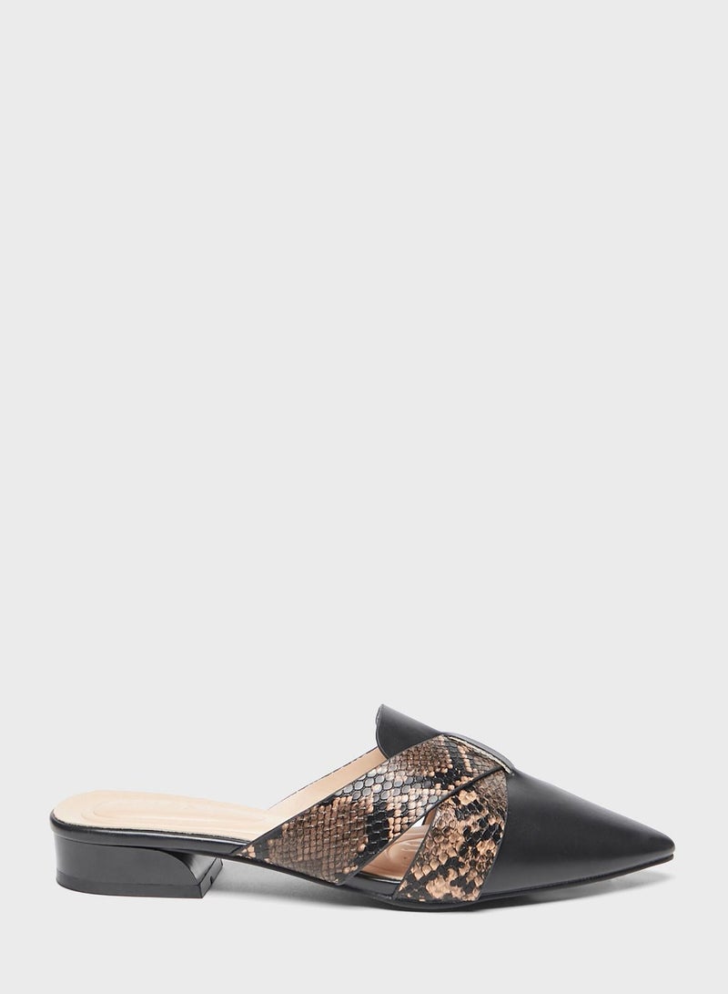 Pointed Toe Slip Ons