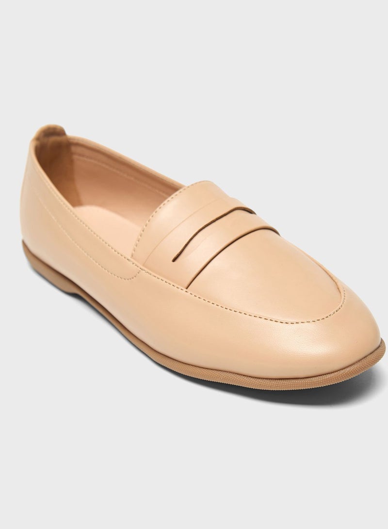 Wide Toe Slip Ons