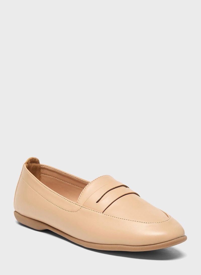 Wide Toe Slip Ons