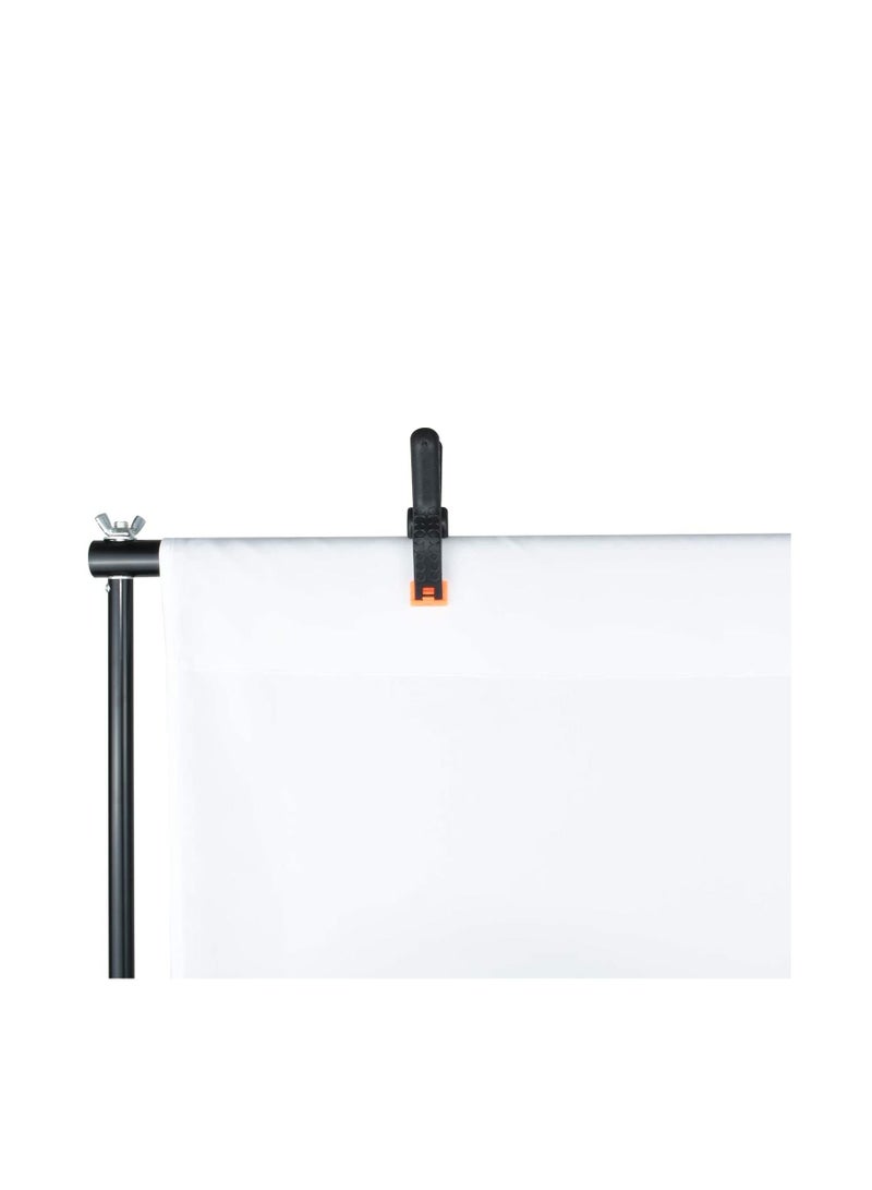 Spring Clamps, 3.5inch Plastic Clips, Small Backdrop Clips, Professional Clamps Heavy Duty, Spring Clips for Crafts, Backdrop Stand, Home Improvement, Photography Studios 10Pack Black