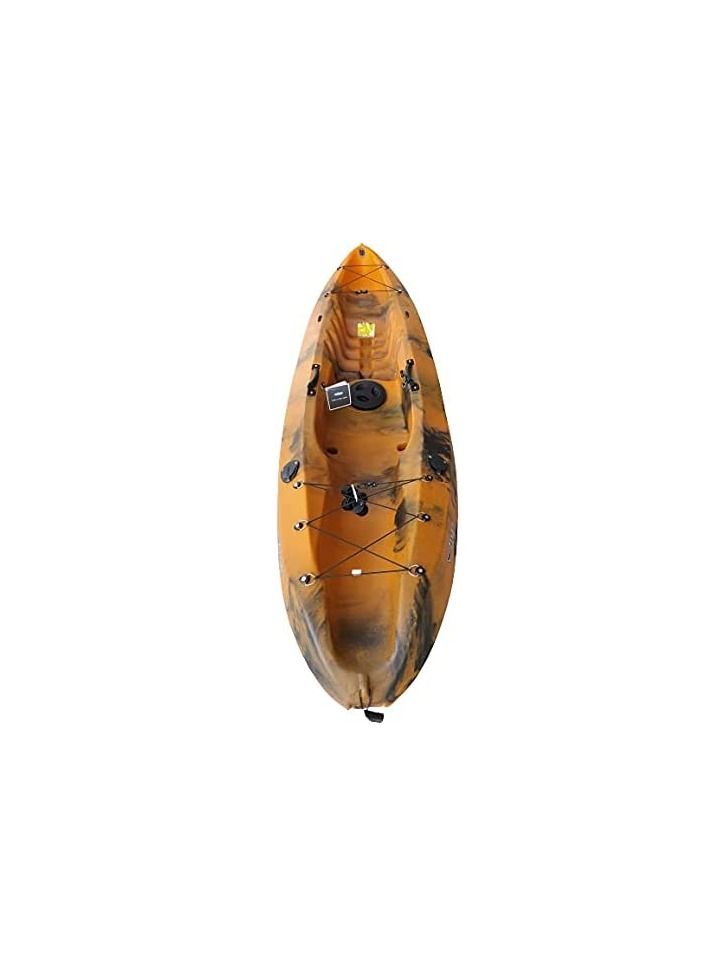 Winner Velocity 1 Kayak without Seat for 1 Person -Bright Orange/Black