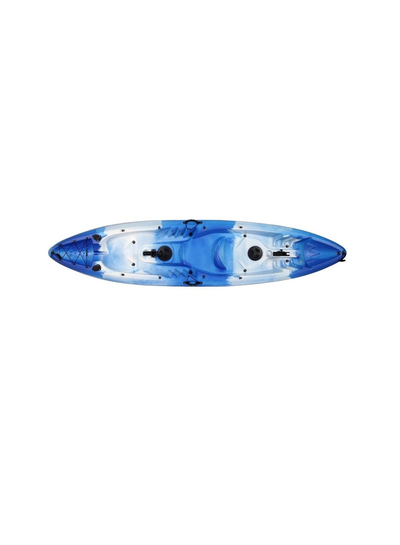 Winner Nereus 2 Blue & White Double Sit On Top Fishing Kayak with Seat