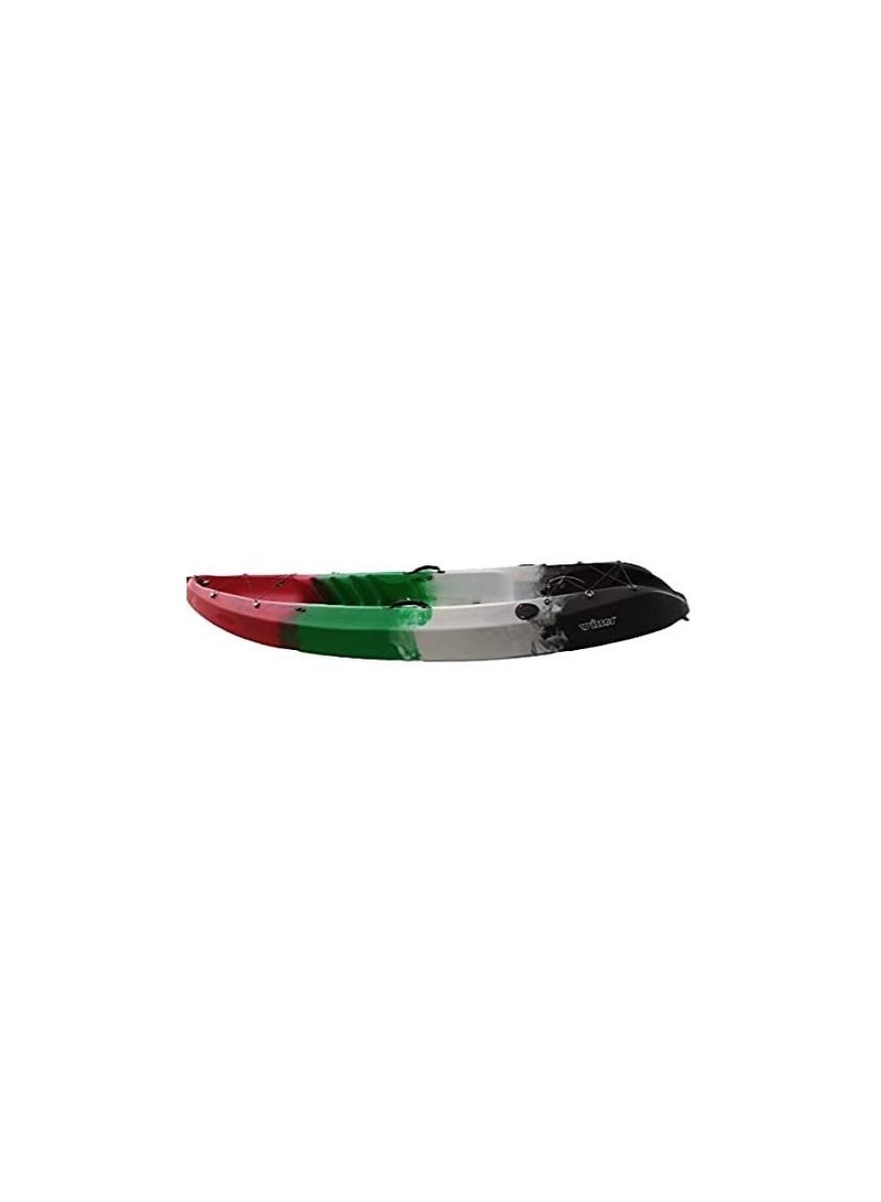 Winner Velocity 1 without Seat SOT 1 Person Kayak UAE Flag Colours