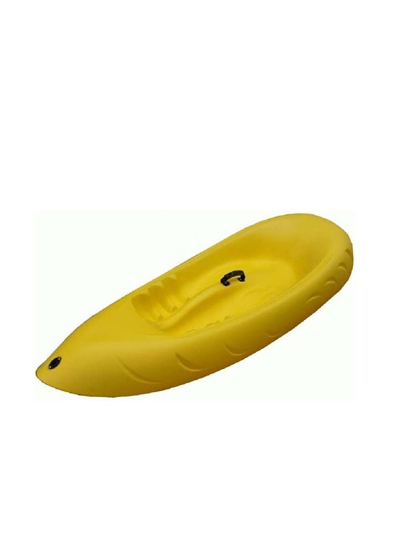 Winner Doris 1 Person SOT Kids Kayak Yellow with Single Paddle