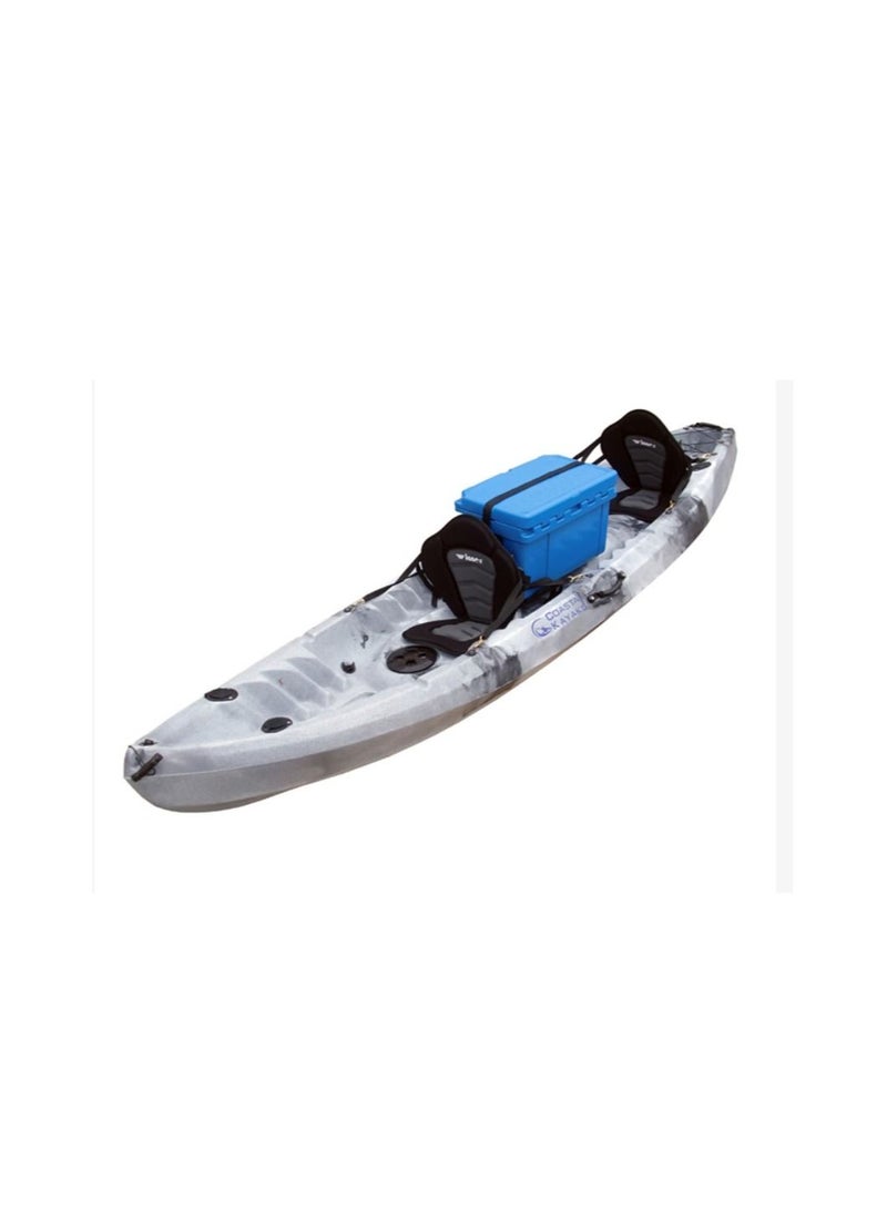 Winner Nereus 2P Sit On Top Kayak 368x88x45cm White\Black with out Seat