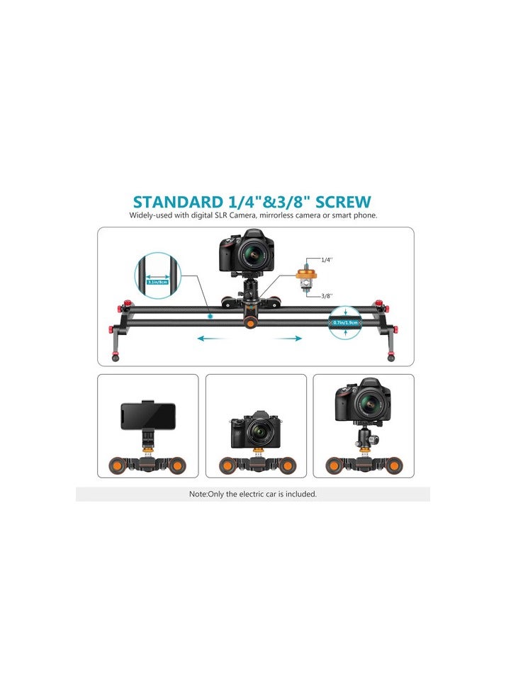 Neewer 3-Speed Autodolly with Wireless Remote