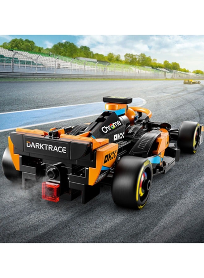 Speed Champions 2023 McLaren Formula 1 Race Car Toy Vehicle Building Set, Buildable Model Set for Kids, Collectible Display Gift Idea for Boys and Girls Aged 9 Years Old and over(245 pieces) 76919