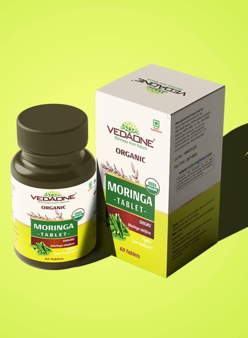 USDA Certified Organic Moringa Tablet A Superfood For Healthy Liver Function And Anti Oxidant