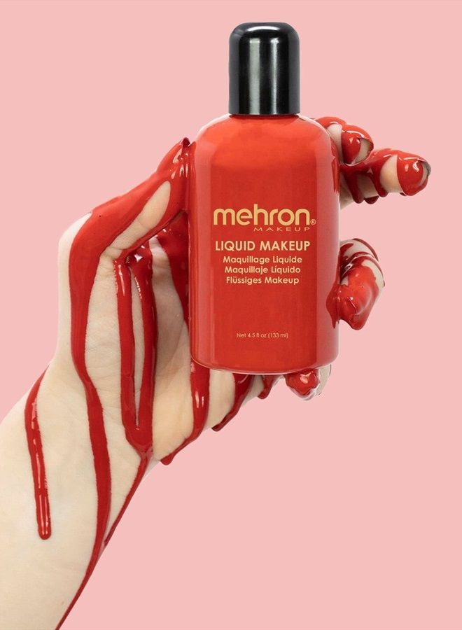 Makeup Liquid Face and Body Paint (4.5 oz) (Red)