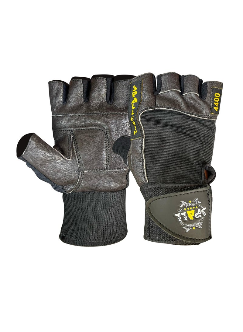 Fitness Combo off Weightlifting Gym Belt, with Professional Gym Gloves & Protein Shaker Bottle Pill Holder