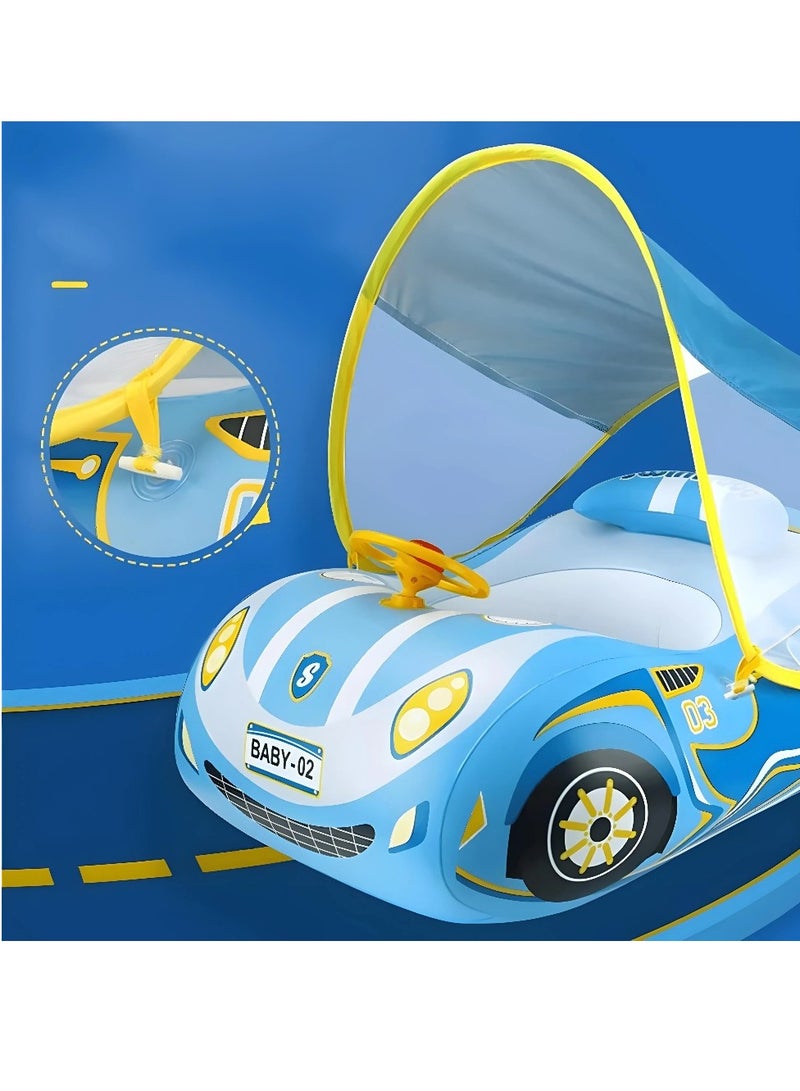 Inflatable Swimming Float  blue car