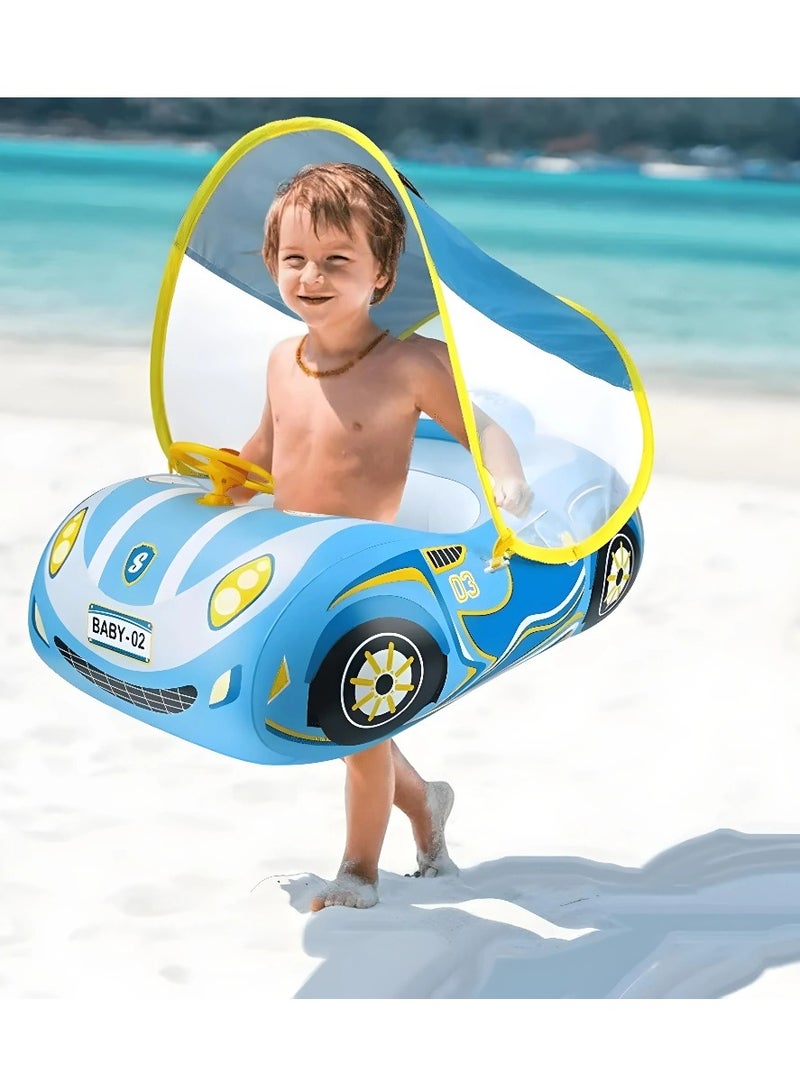 Inflatable Swimming Float  blue car