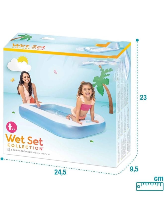 Summer Special Inflatable Kid Swimming Pool with Air Pump, Bathtub, Water Pool for Kids. Multicolor