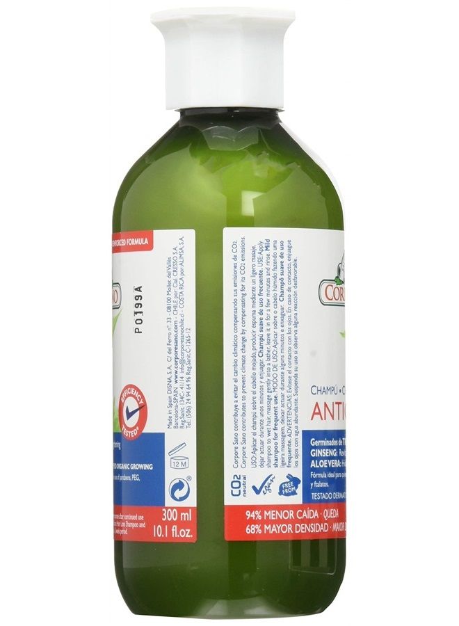 Hair Loss Shampoo 300 Ml/ 10.1 Fl Oz.