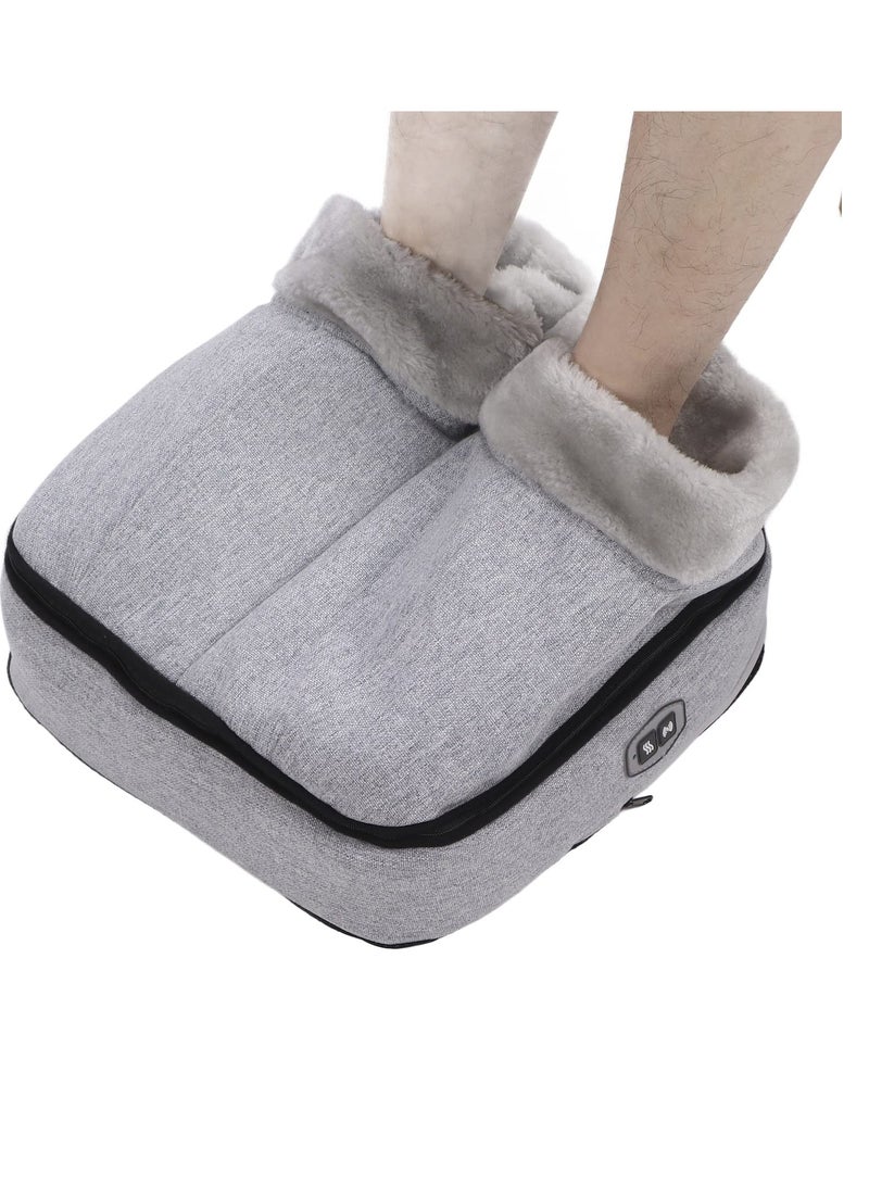 Foot Massager with Heat Shiatsu Deep Kneading Electric Feet Massager for Men and Women Adjustable Intensity Foot Warmer for Plantar Fasciitis Stress Pain Relief Blood Circulation Pain Relief