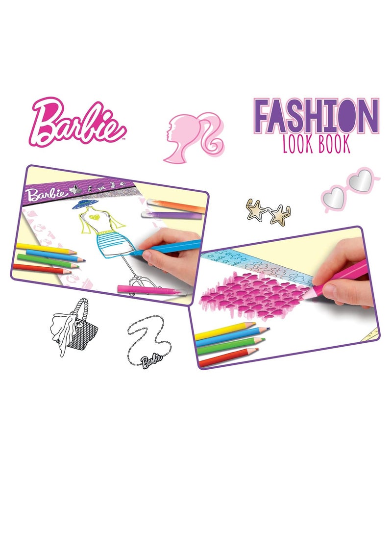 Barbie Fashion Studio Sketchbook - Look Book 12877