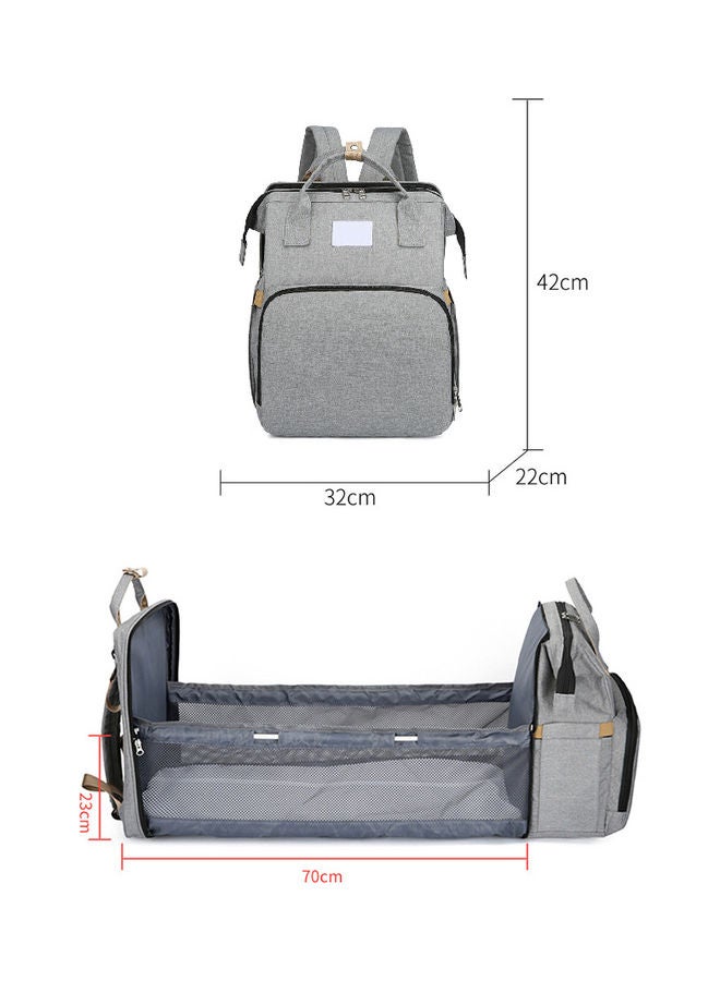 Multi Functional Large Capacity Folding Baby Bag Portable Mommy Backpack