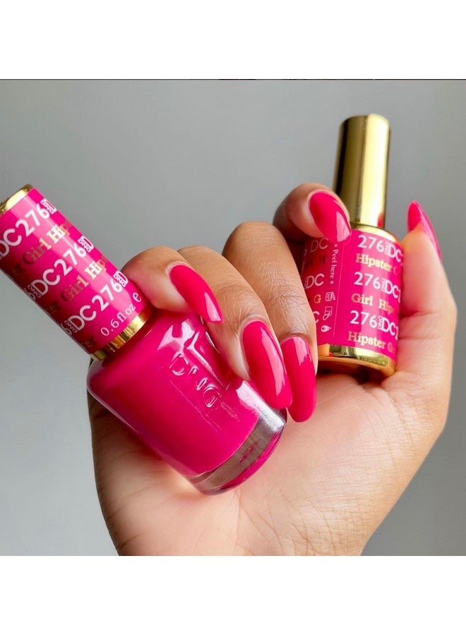 Dnd Gel Polish Set 1 Each Of Pink Gel Polish And Pink Nail Polish 004 Pink Lemonade 0.5 Fl Oz (Hipster Girl)