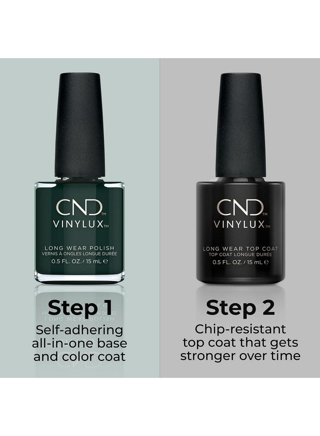 Vinylux Longwear Green Nail Polish Gellike Shine & Chip Resistant Color 0.5 Fl Oz