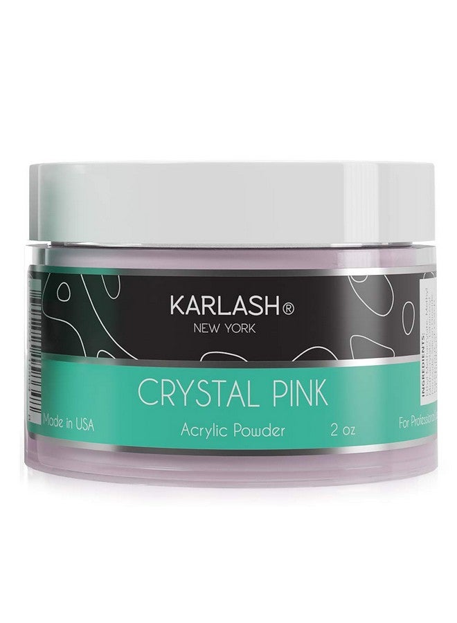 Professional Acrylic Powder 2 Oz (Crystal Pink 2 Oz)