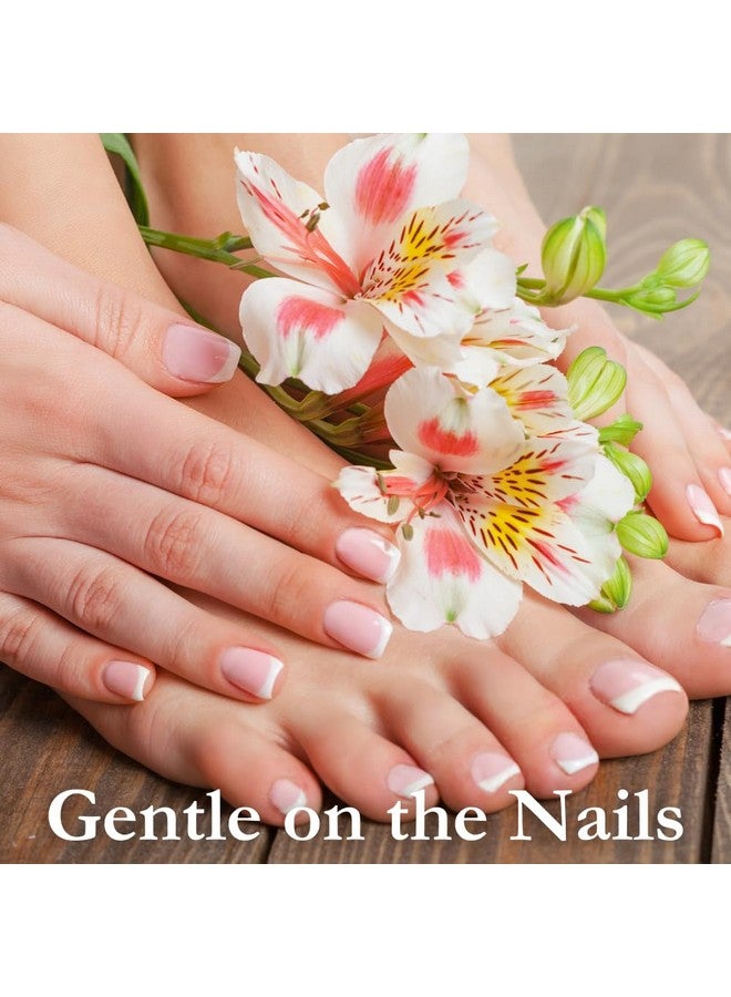 Nail Polish Remover Unscented Non Toxic Vegan Cruelty Free Acetone Free Nails Strengthener For Fingernails 4 Fl. Oz