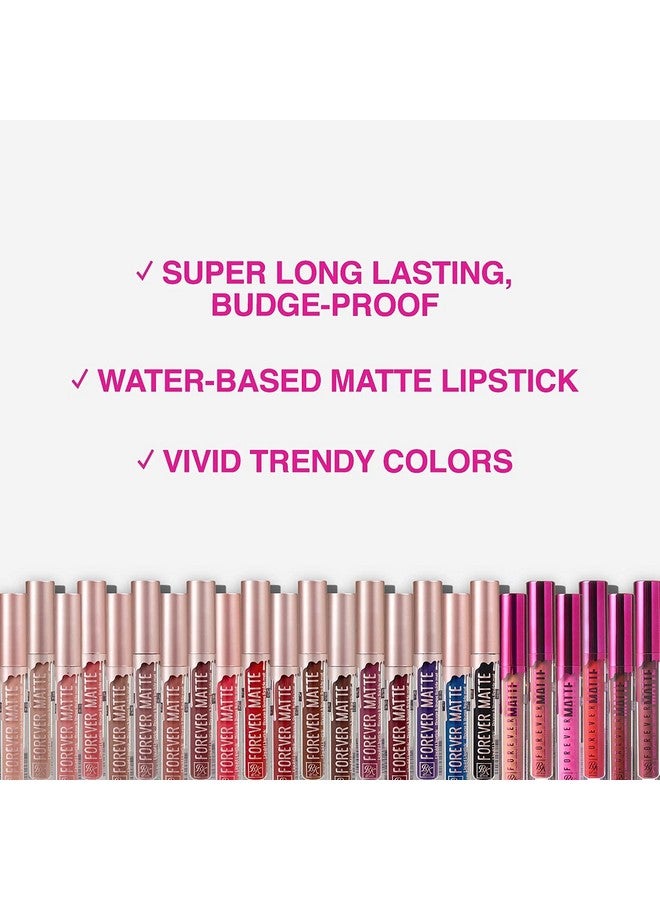 Forever Matte Liquid Lipstick 5 Pack Rfml08&13&14&21&22