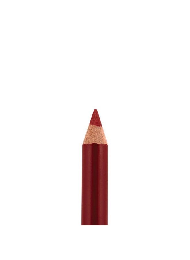 Lip Liner Pencil Wooden Firm Yet Smooth Contour And Line With Ease Perfectly Outlined Lips Comfortable Hydrating Moisturizing Rich Pigmented Color Long Lasting Rockin Red