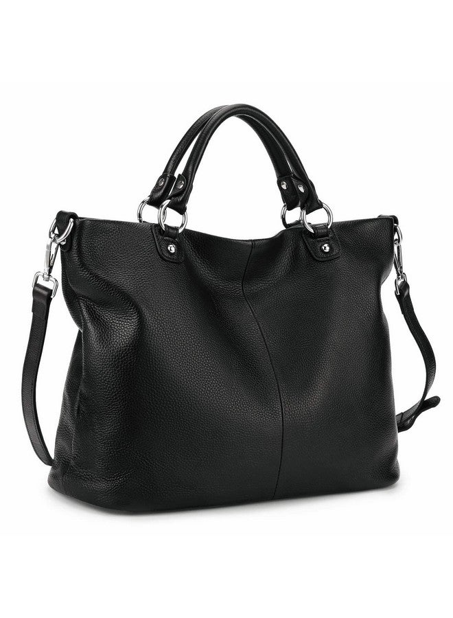 Women'S Soft Genuine Leather Tote Bag Top Satchel Purses And Handbags